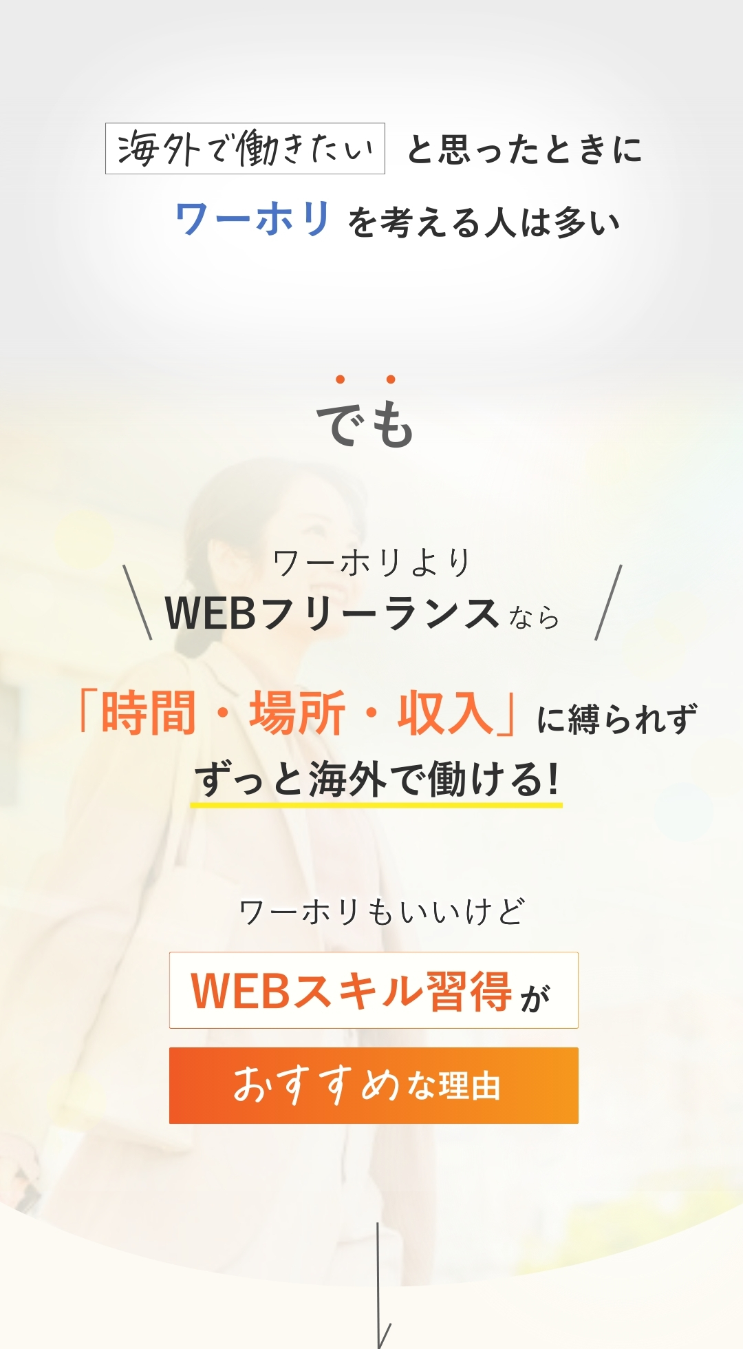 ワーホリを考える人は多い1